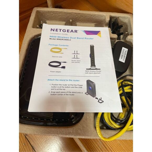 NETGEAR N600 Wireless Dual Band Router - Black - Picture 3 of 3